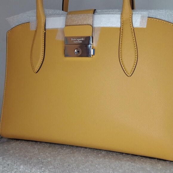 Kate Spade | Purse | Wild Senna | Voyage | satchel | Small grain | NWT - Picture 11 of 12